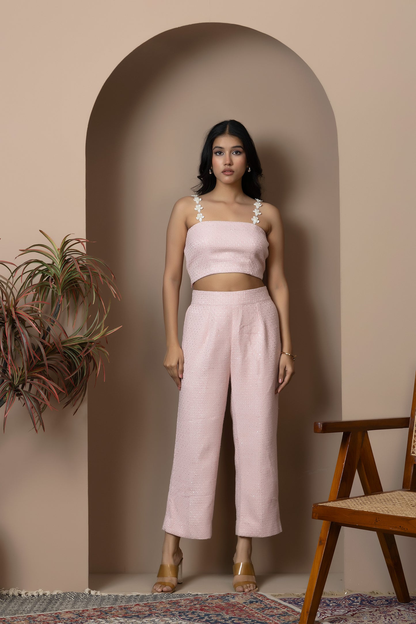 Soft Power Tweed Co-ord