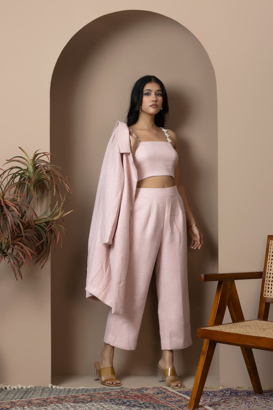 Soft Power Tweed Co-ord